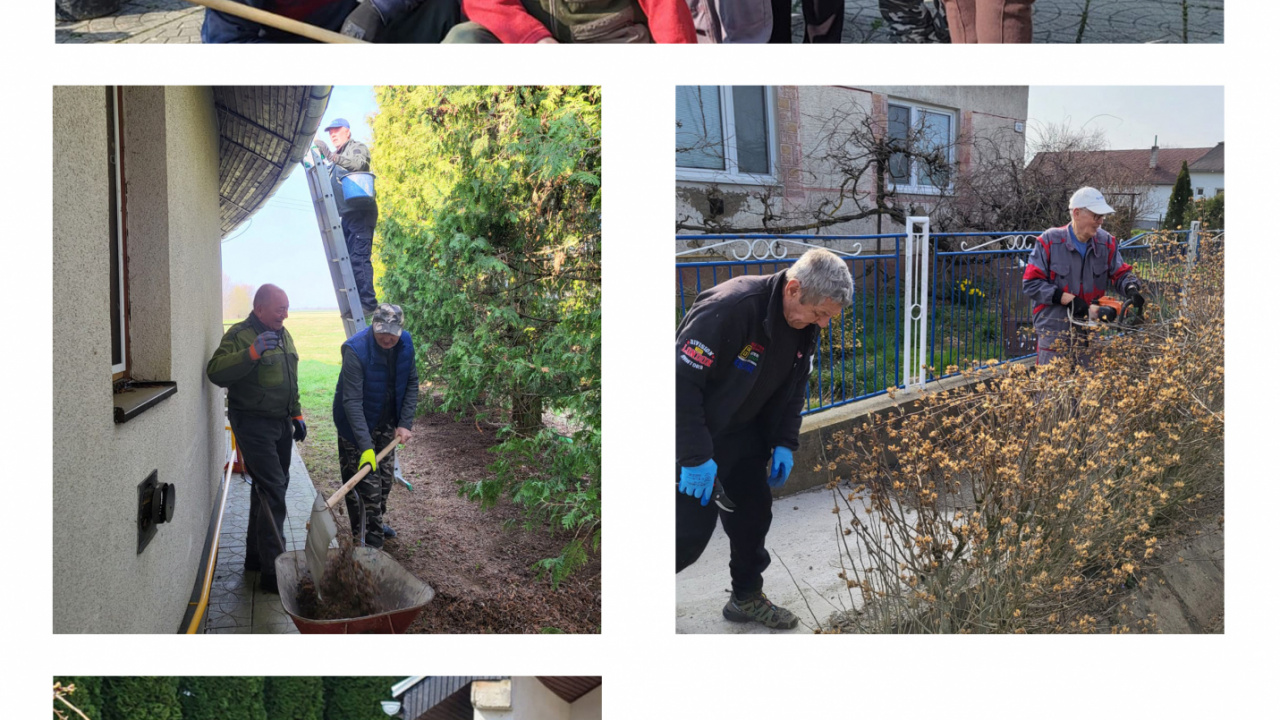 Brigáda JDS pred domom smútku 2026 Brigáda JDS pred domom smútku 2026